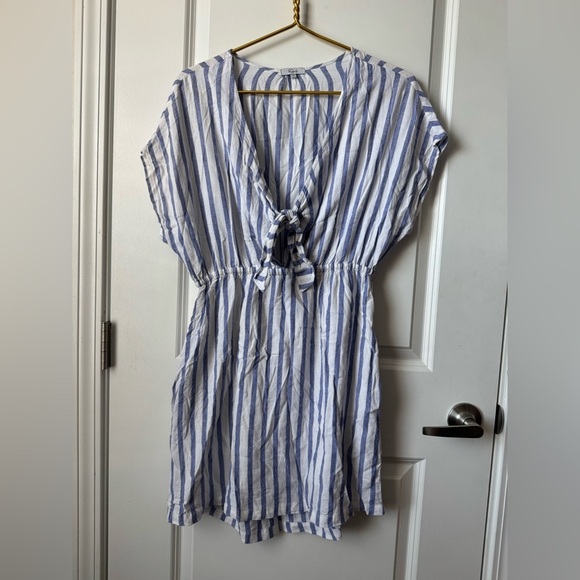 Rails Charlotte Tie Linen Blend Dress - Picture 4 of 10